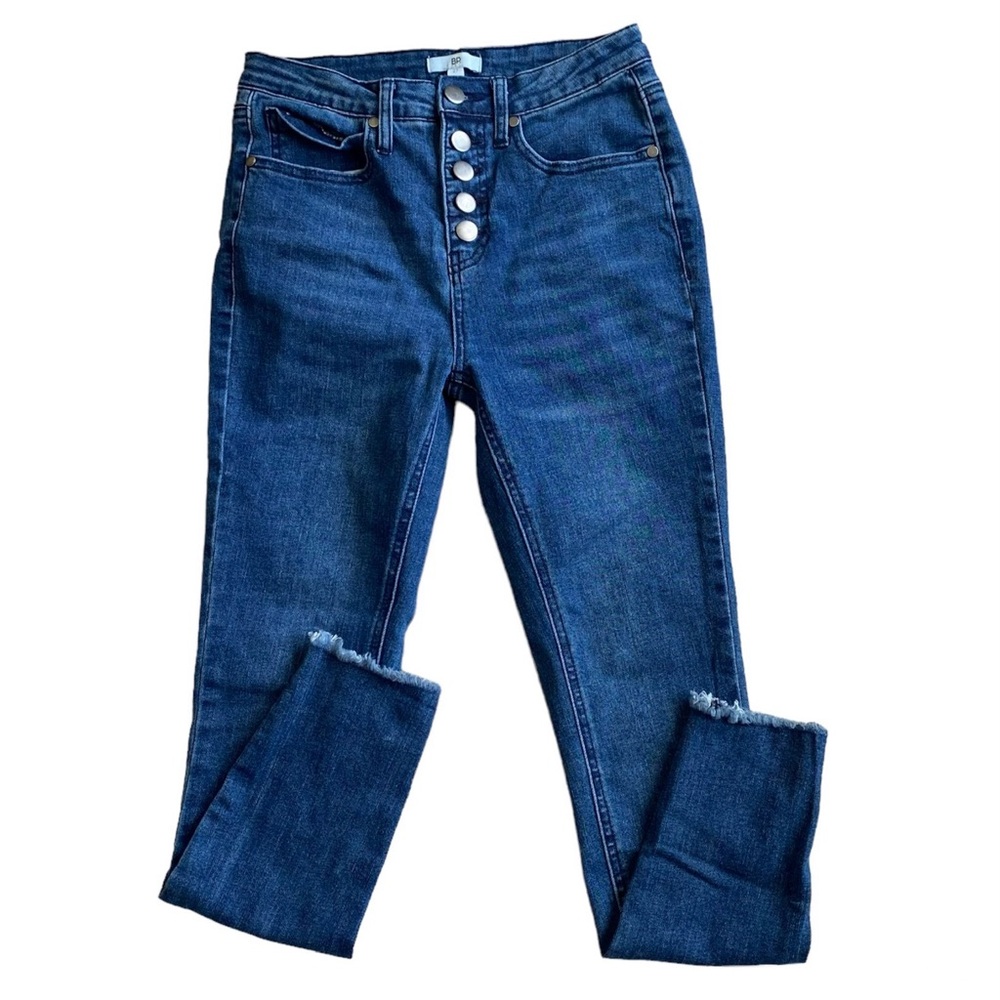 BP High-Rise Raw Hem Skinny Jeans | Size 27